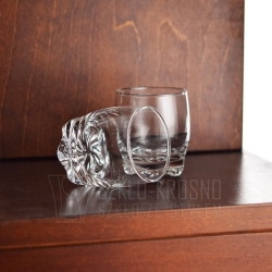 Niska szklanka do whisky drinków soku wody 250ml