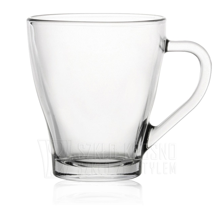 Szklanki kubki z uchem do kawy latte herbaty 360ml
