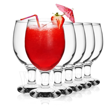 Przejdź do produktu Szklanki na nóżce pokale kieliszki do piwa 360ml