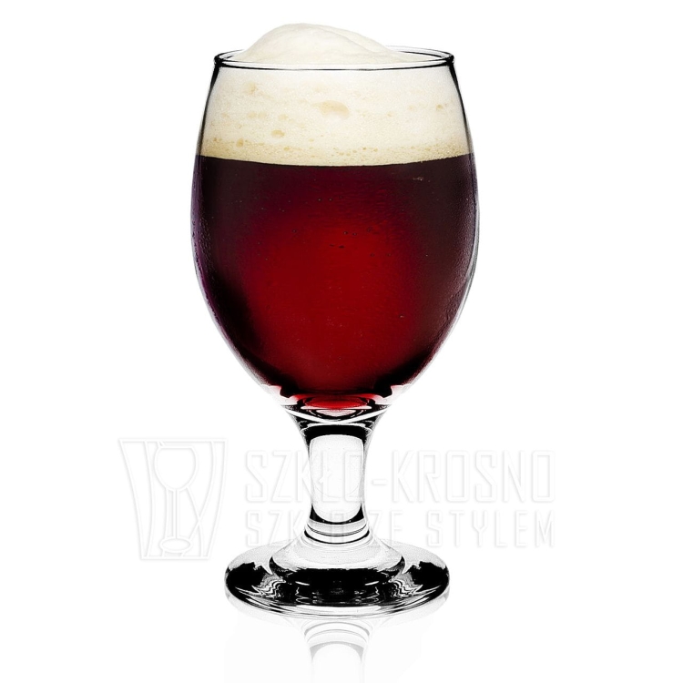 Szklanki na nóżce pokale kieliszki do piwa 360ml