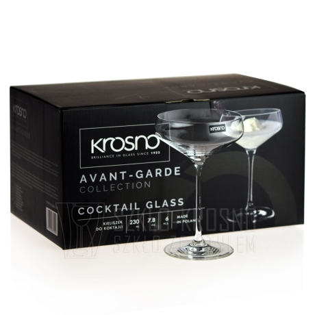 Przejdź do produktu Kieliszki do koktajli KROSNO Avant-Garde 230ml