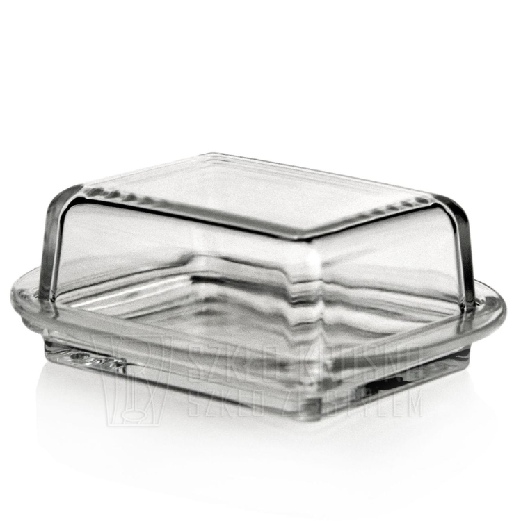 Szklana maselnica z pokrywką maselniczka 481.2195