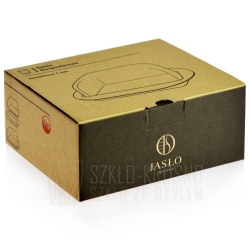 Szklana maselnica z pokrywką maselniczka 481.2195