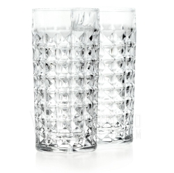 Kryształowe Szklanki Long drink do soku, wody Bohemia DIAMOND 260 ml