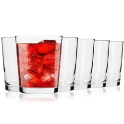 Rozchylane szklanki do whisky, soku KROSNO Pure 250/300ml