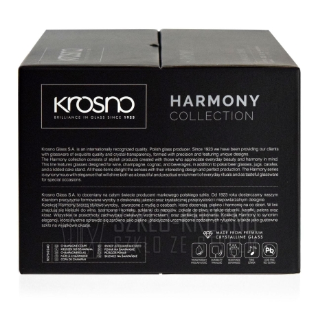 Przejdź do produktu Płaskie kieliszki do szampana KROSNO Harmony 240ml