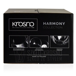 Piękne szklanki do wina wody KROSNO Harmony 580ml