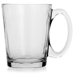 Kubki szklane, szklanki z uchem 300 ml Altom Design LEON 6szt