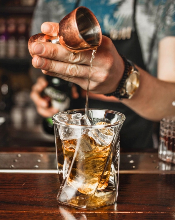 Oryginalna szklanka do Whisky z podwójną ścianką 300ml