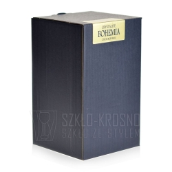 Kryształowy dzbanek do soku Bohemia Quadro 1,1 L