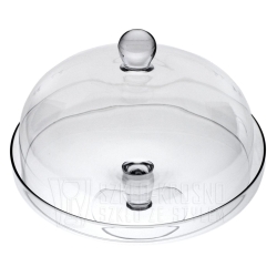 Patera z kloszem na tort ciasta KROSNO Elite ⌀ 28cm