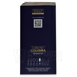 Kieliszki do szampana BOHEMIA Columba 260ml