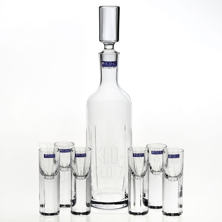 Ekskluzywny zestaw do wódki 6+1 KROSNO GOTIC