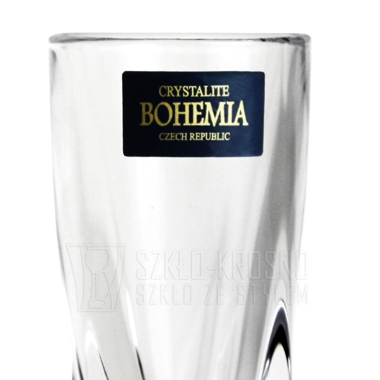 Kieliszki do wódki Bohemia Quadro - KRYSZTAŁ 50 ml