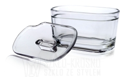 Szklana cukiernica z pokrywką 481.611