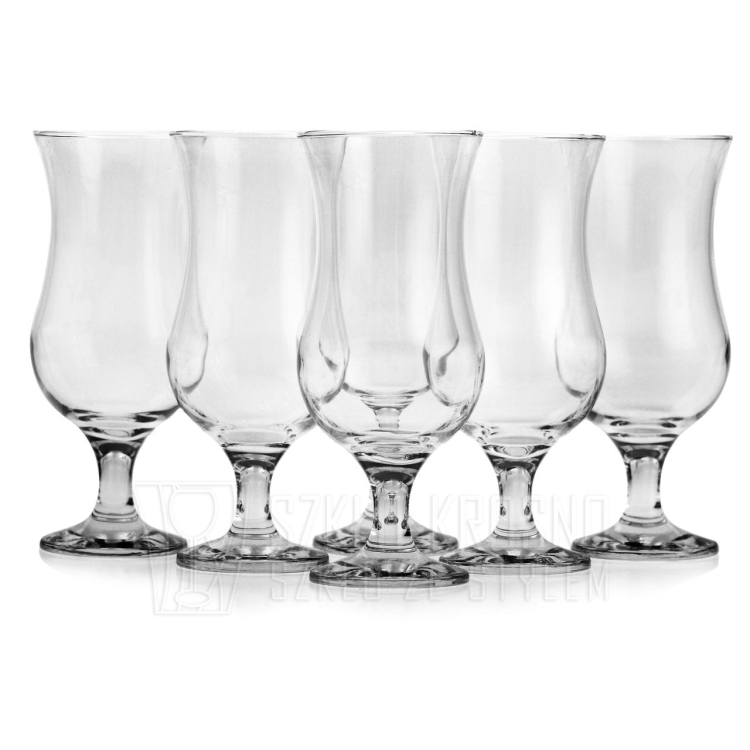 Szklanki na nóżce, pokale koktajlowe 420 ml