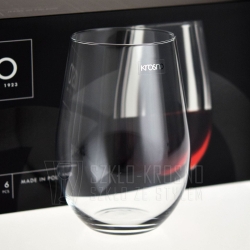 Piękne szklanki do wina wody KROSNO Harmony 580ml