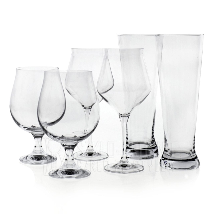 Zestaw szkła do różnego rodzaju piwa - KROSNO Piwa Konesera - Brewery