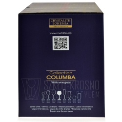Kieliszki do wina czerwonego BOHEMIA Columba 640ml