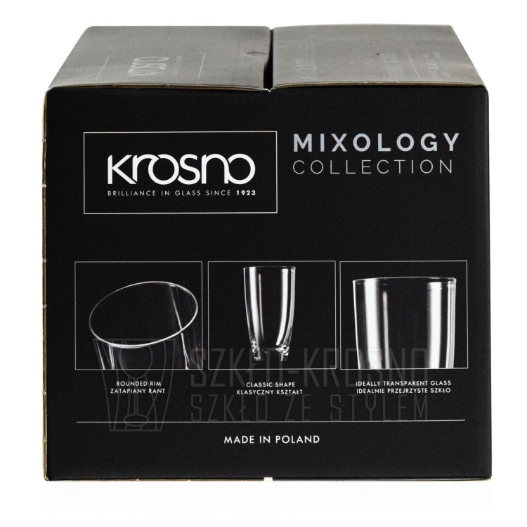 Szklanki do wody, soku, napojów KROSNO Mixology 500ml