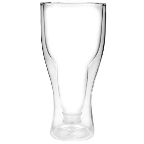 Przejdź do produktu Oryginalna szklanka do piwa z podwójną ścianką Vialli Design AMO 350ml 