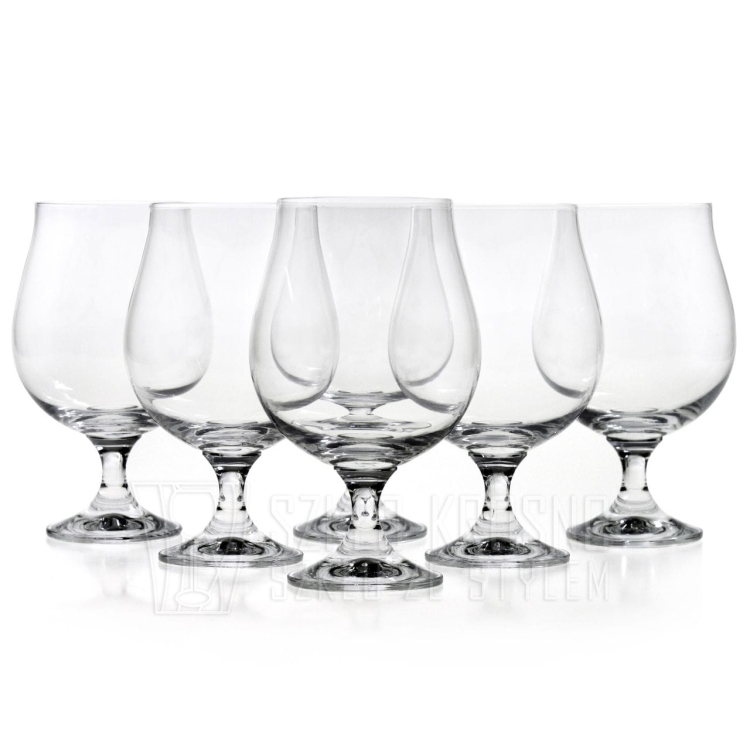 Pokale typu Snifter kieliszki do ciemnego piwa KROSNO Elite 500 ml