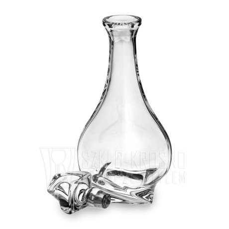 Przejdź do produktu Ekskluzywna KRYSZTAŁOWA karafka do wina Bohemia Quadro 850 ml