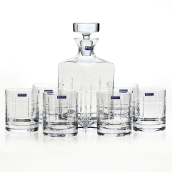 Ekskluzywny zestaw do whisky 6+1 KROSNO Noble