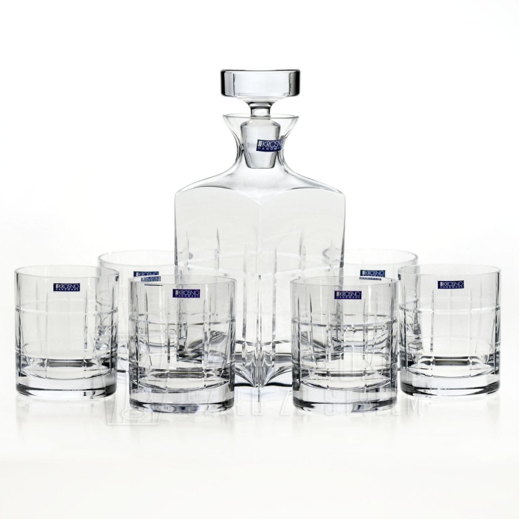 Ekskluzywny zestaw do whisky 6+1 KROSNO Noble