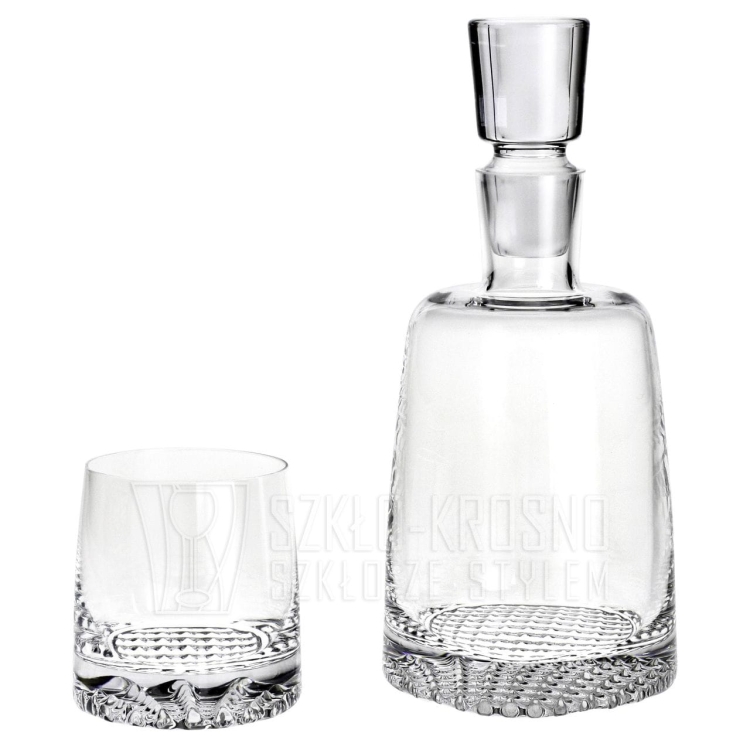 Ekskluzywny zestaw do whisky 6+1 KROSNO Fiord