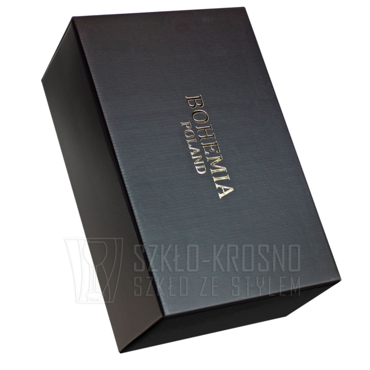 Ekskluzywna karafka do whisky Bohemia Quadro 850 ml 