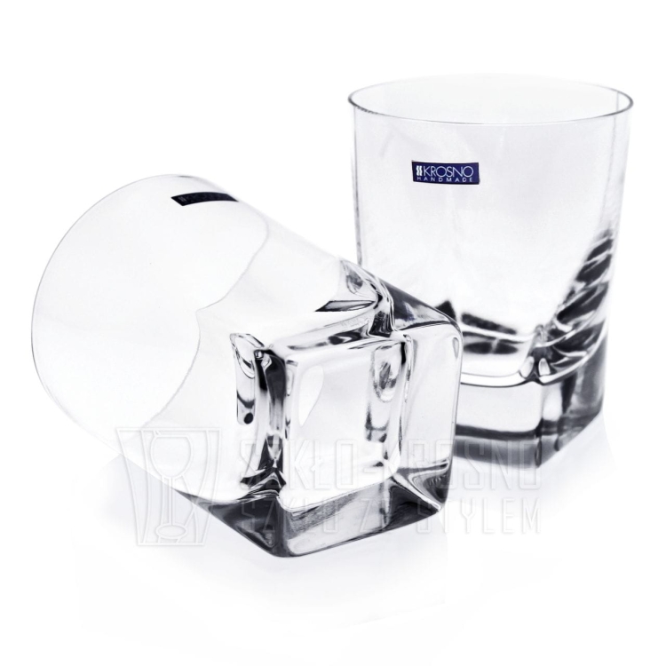 Ekskluzywny zestaw do whisky 6+1 KROSNO Handmade CARO