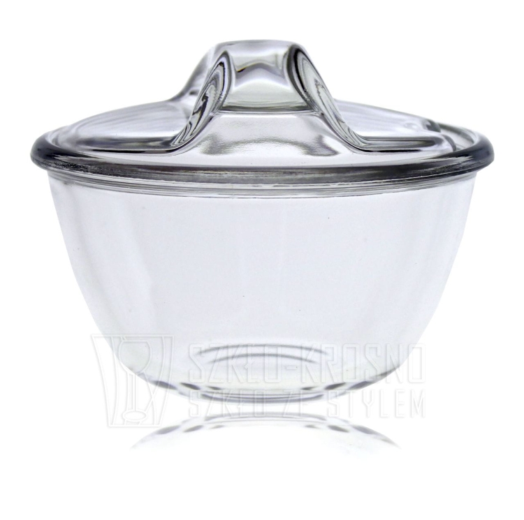 Szklana cukiernica z pokrywką 12cm (481.719)
