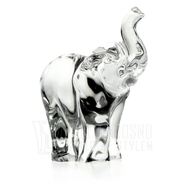 Kryształowa figurka - Słoń 8 cm