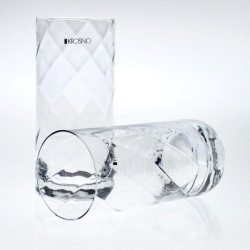 Szklanki long drink KROSNO Handmade ROMANCE 380ml 
