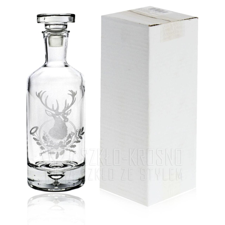 Karafka do whisky "Myśliwska" 750ml (2)