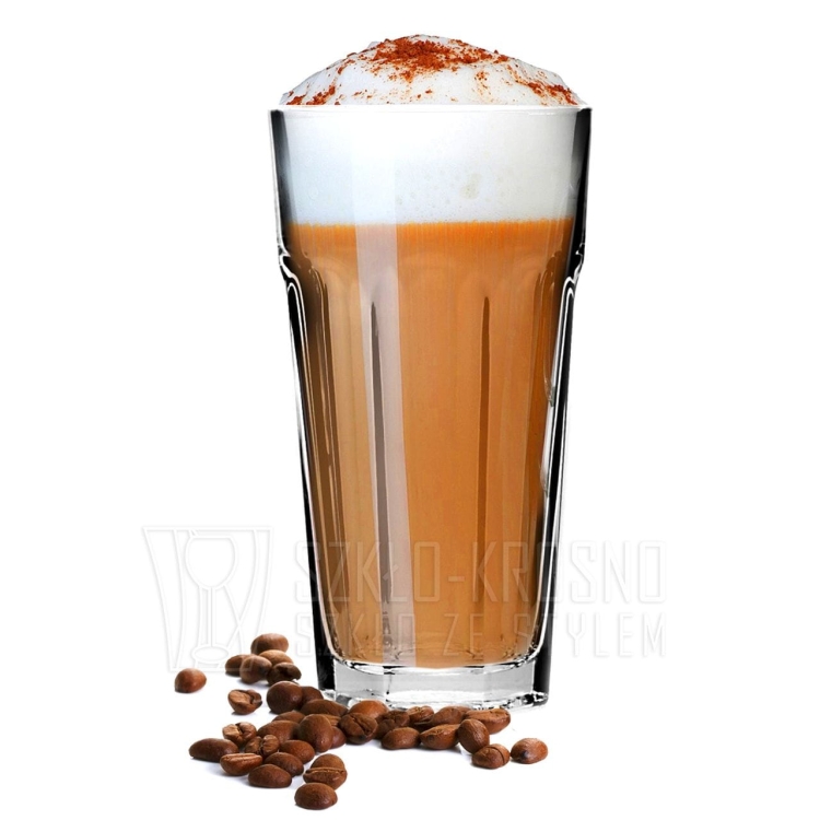 Komplet wysokich szklanek do kawy, latte 320 ml