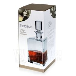 Karafka do whisky KROSNO Handmade Caro (2) 750ml