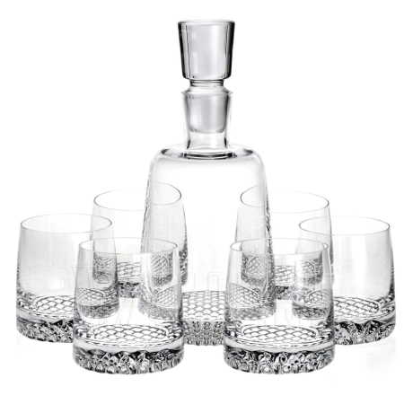 Przejdź do produktu Ekskluzywny zestaw do whisky 6+1 KROSNO Fjord