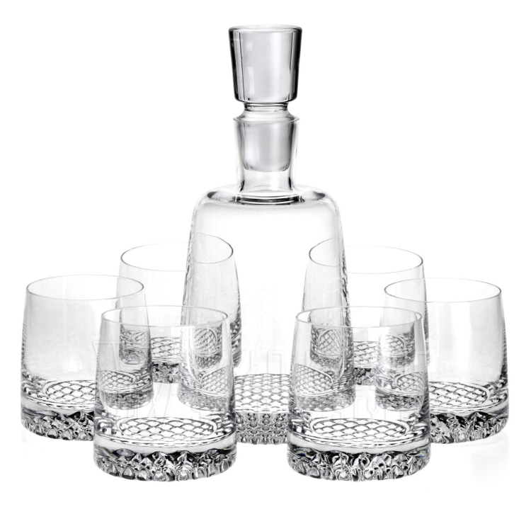 Ekskluzywny zestaw do whisky 6+1 KROSNO Fiord