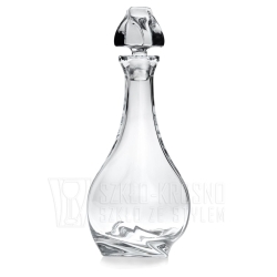 Ekskluzywna KRYSZTAŁOWA karafka do wina Bohemia Quadro 850 ml