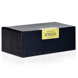 Kieliszki do wódki Bohemia Quadro - KRYSZTAŁ 55 ml