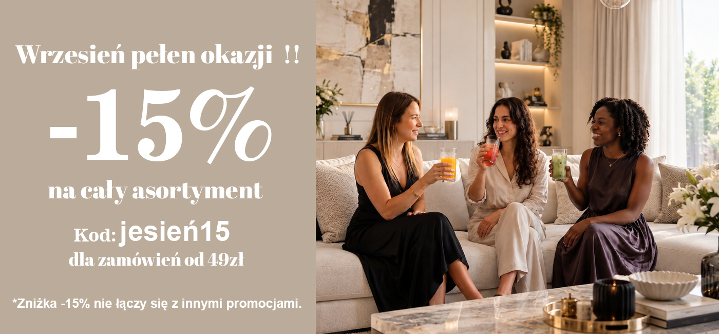 Jesień - 15% na wszystko