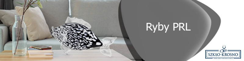 szklana ryba prl, ryby prl