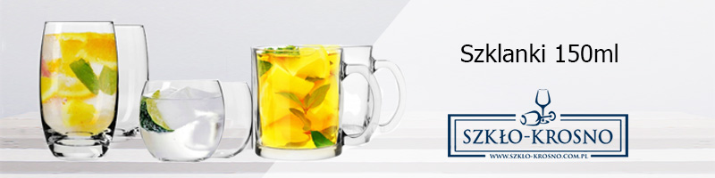 Szklanki 150ml, Zestawy, komplety szklanek 150 ml, sklep internetowy
