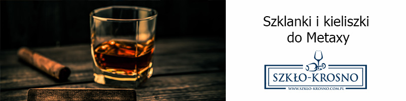 Metaxa, Szklanki i kieliszki do Metaxy